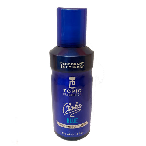 Topic Over Charles Blue Deodorant Body Spray 150ml