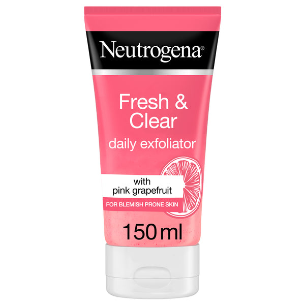 Neutrogena, Fresh & Clear Facial Scrub Pink Grapefruit, 150ml