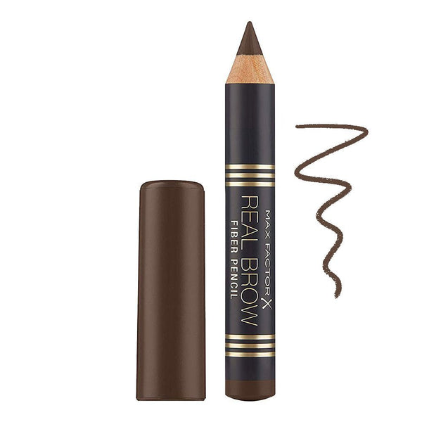 Max Factor -  Fiber Pencil eyebrow pencil 004 Deep Brown