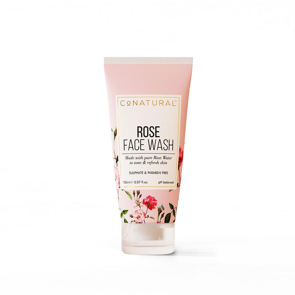 CoNatural Rose Face Wash 150ml