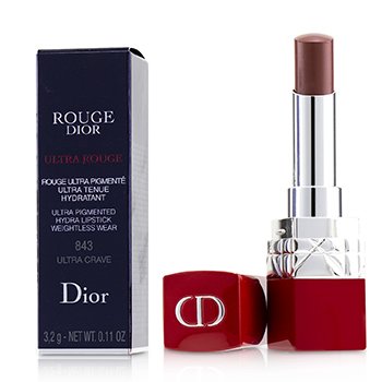 DIOR Rouge Ultra Rouge Hydra Lipstick 843 Ultra Crave