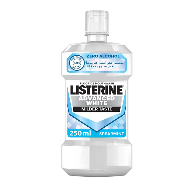 Listerine Mouthwash Advanced White 250ml