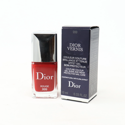Dior Vernis Couture Colour Gel Shine & Long Wear Nail Lacquer - # 999 Rou