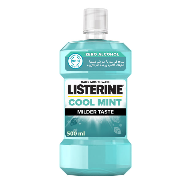 Listerine Mouthwash, Cool Mint Zero Alcohol, 250ml