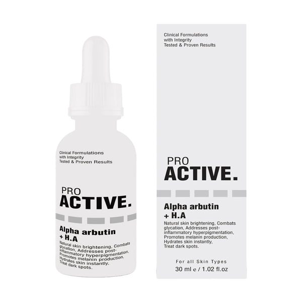 Pro Active Alpha Arbutin 2% + HA, 30ml