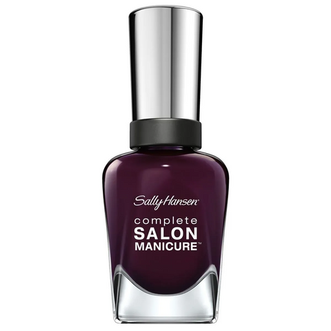 Sally Hansen Salon Manicure Nail Polish 441 Pat On The Black