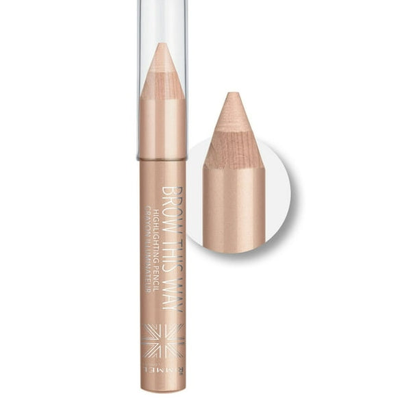 Rimmel- Brow This Way Highlighting Pencil, Gold Shimmer