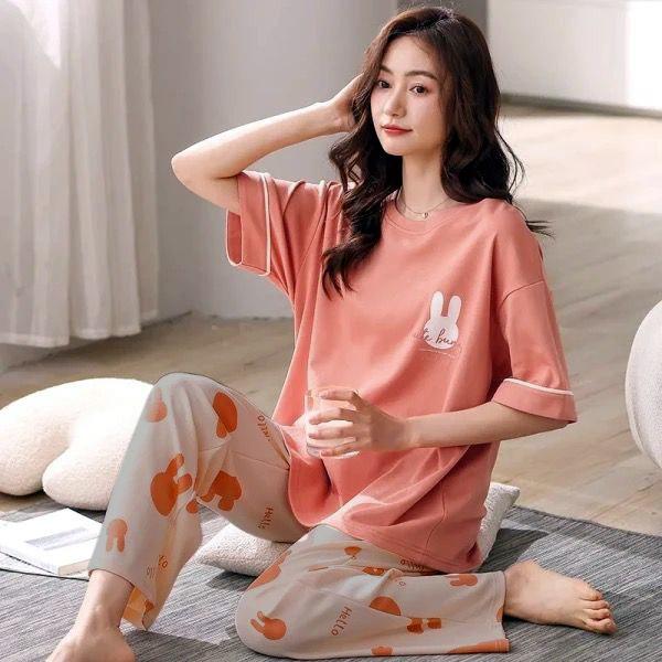 Elixir - PJ Nightware Suit Soft Cotton - Cute Bunny