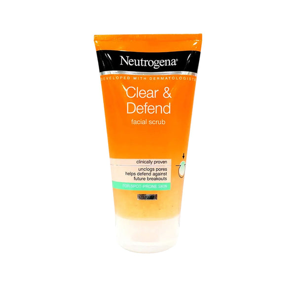 Neutrogena Clear & Defend Facial Scrub 150ml