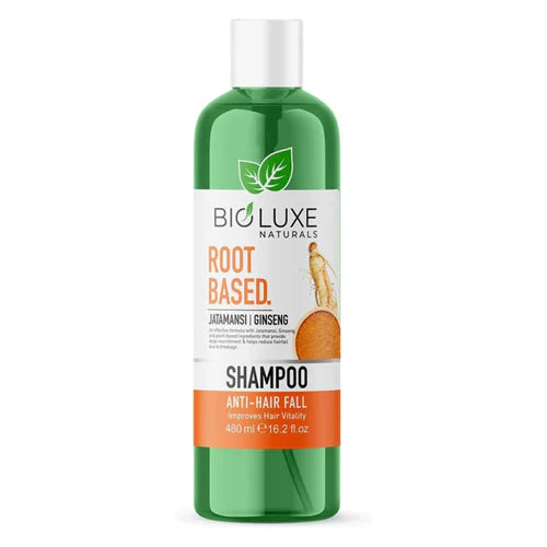 BioLuxe Root Based Ginseng - Jatamansi Shampoo 480ml
