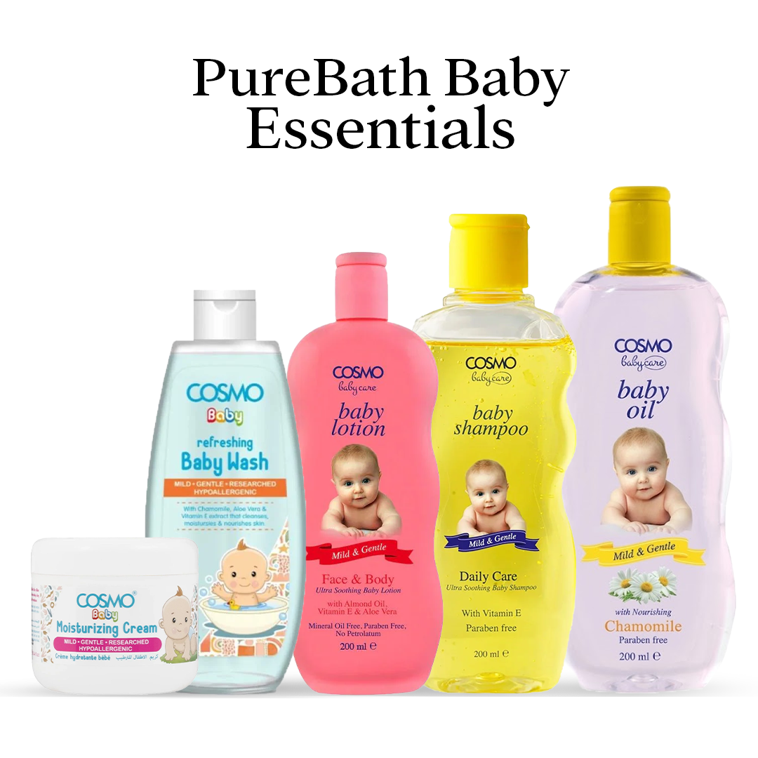 Cosmo - PureBath Baby Essentials - Pack – Elixir Beauty