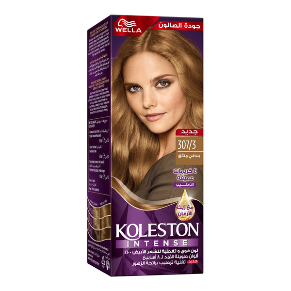 WELLA KOLESTON Semi Kits 307 3 DAZZLING HAZELNUT AP-DEM