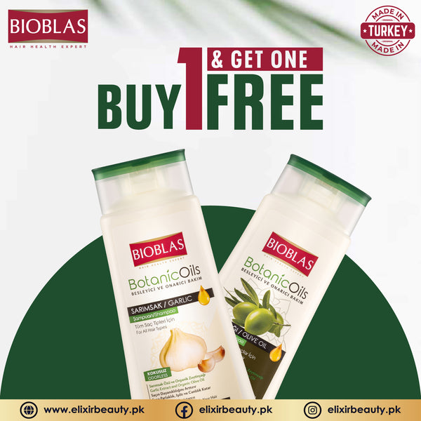 Bioblas - Olive Oil + Garlic Shampoo 360ml Buy 1 Get 1 Free