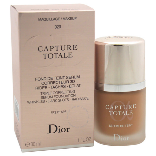 DIOR Capture Totale Triple Correcting Serum Foundation SPF 25 # 020 Light Beige