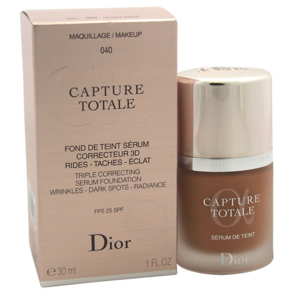 DIOR Capture Totale Triple Correcting Serum Foundation SPF 25 # 040 Honey Beige