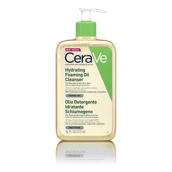 CeraVe Hydrating Foaming Oil Cleanser 473ml