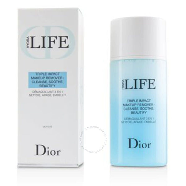 DIOR Hydra Life Triple Impact Makeup Remover Cleanse, Soothie, Beautify 125ml