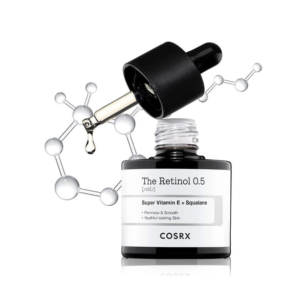 COSRX The Retinol 0.5 Oil Super Vitamin E + Squalane 20ml