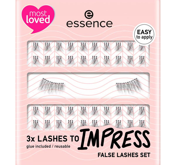 Essence 3X Lashes To Impress Lashes Set 01