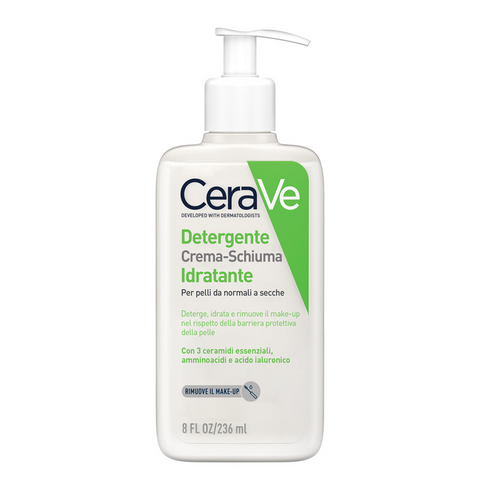 Cerave Hydrating Cream to Foam Cleanser (Non English) 236ml
