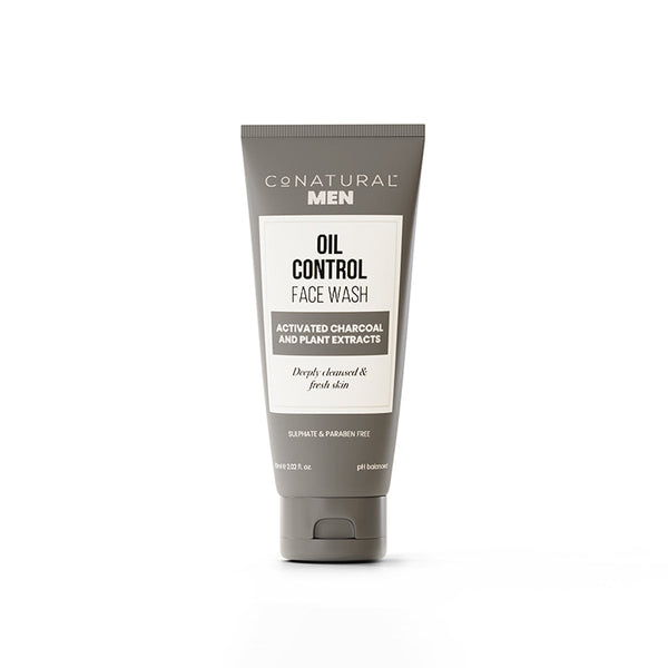 CoNatural Oil Control Mens Face Wash 60ml