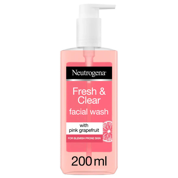 Neutrogena - Fresh & Clear Pink Grapefruit Facial Wash - 200ml