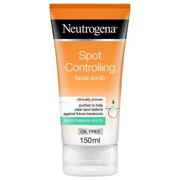 Neutrogena, Spot Controlling Facial Scrub, Oil-free, 150ml