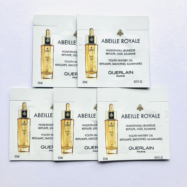 Guerlain Abeille Royale Youth Watery Oil Anti-Aging Oil Sample 0.5ml x 10 Sachets