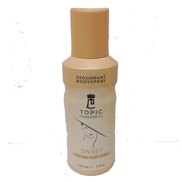 Topic Sweet Deodorant Body Spray 150ml