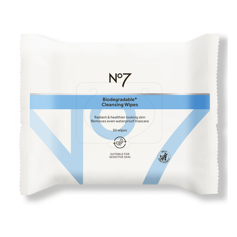 NO-7 Biodegradable Cleansing Wipes 30 Wipes
