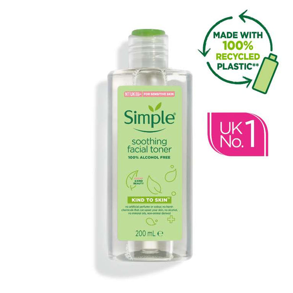 Simple - Micellar Kind To Skin Soothing Facial Toner, 200ml