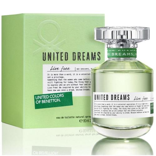 Benetton LIVE FREE EDT 80ml