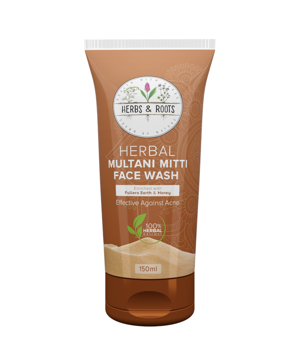 Herbs & Roots Multani Mitti Face Wash 150ml